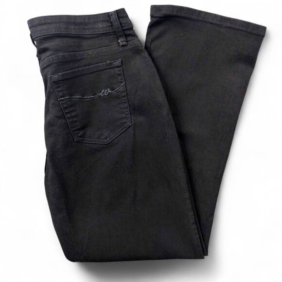 Wrangler Women’s Black Jeans Size 16P High Rise Bootcut Stretch Classic Fit - Picture 10 of 12